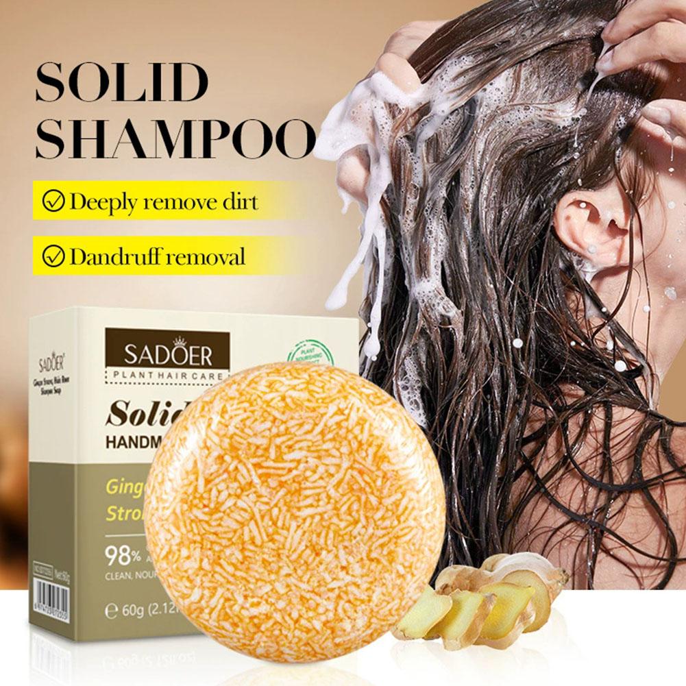 Hair Care Organic - Ginger Shampoo Bar Anti Hair Loss