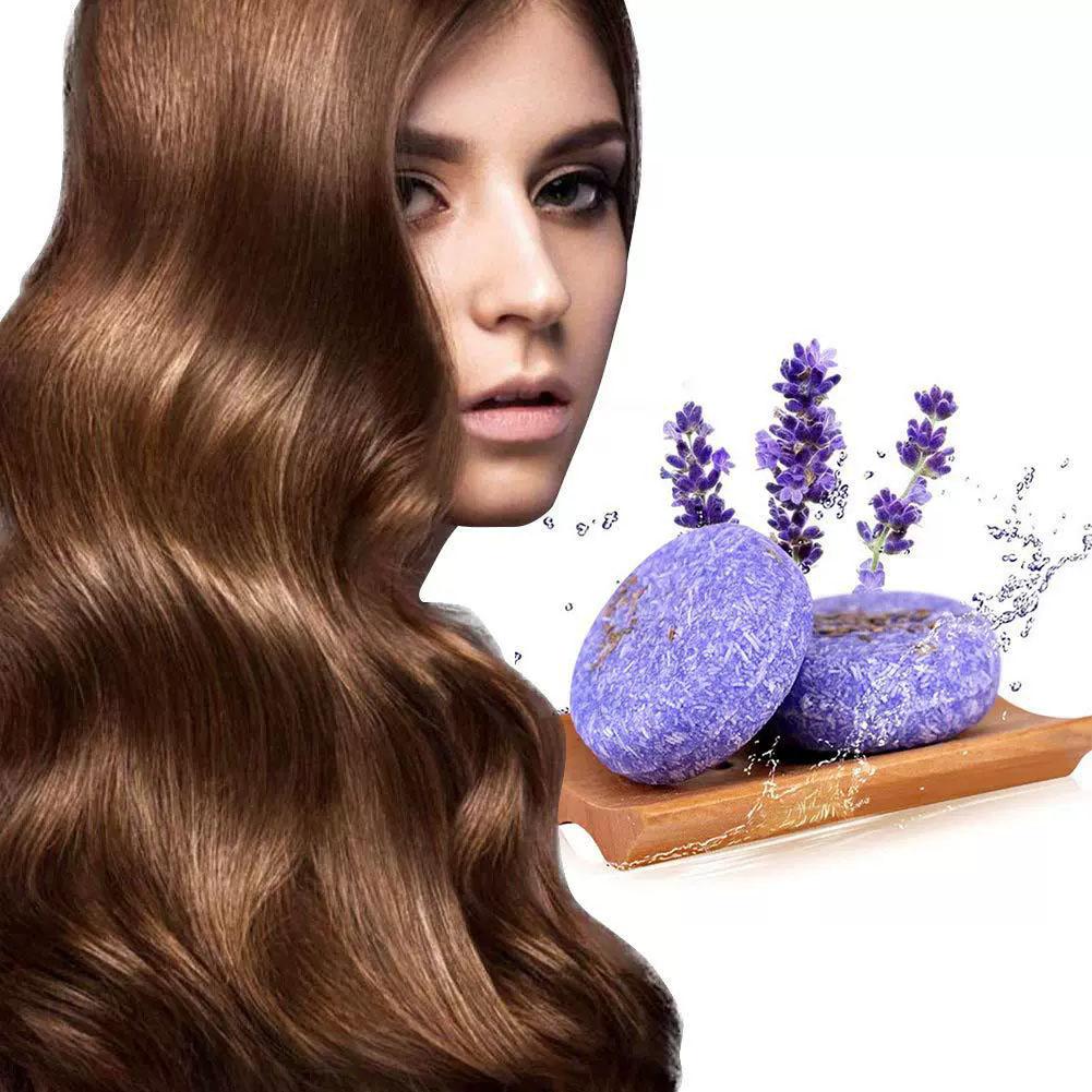 Hair Care Organic - 60g Lavender Solid Shampoo Bar Natural