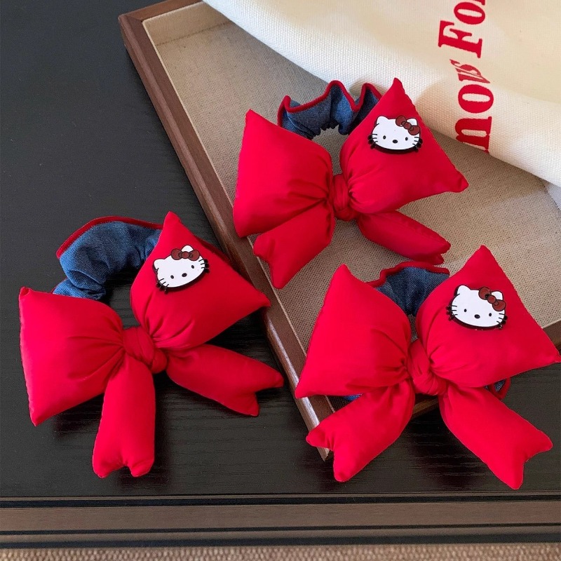 Cute cartoon red Hello kitty b - Hair Care Korean Products 评论和价格