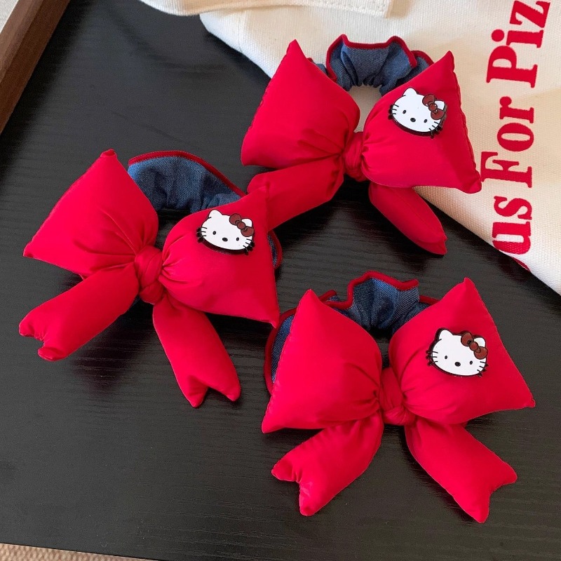 Cute cartoon red Hello kitty b - Hair Care Korean Products 评论和价格